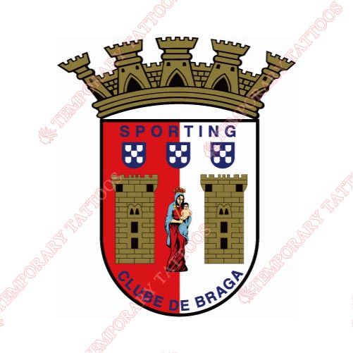 Sporting Braga Customize Temporary Tattoos Stickers NO.8490